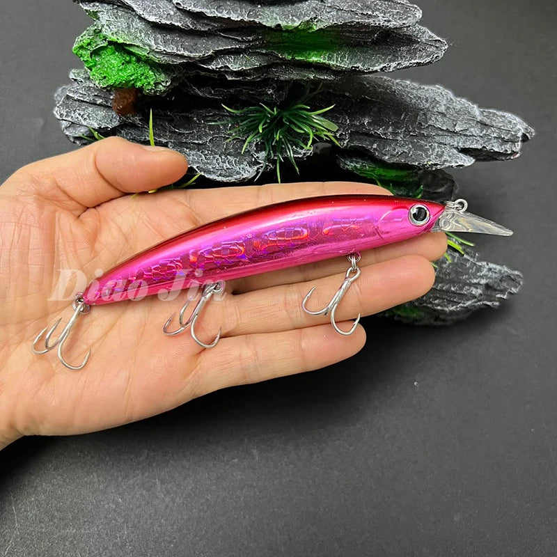 20g 110mm Floating Minnow Fishing Lure Seabass Hard - View 8 | SAMAG