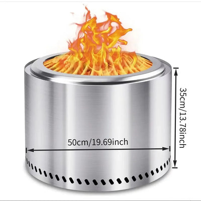 Smokeless Portable Folding Camping Firewood Stove | SAMAG