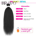 3PCS Vixen Bundles Crochet Hair 26Inch Synthetic Pre-stretched Braids Hair Extensions Kanekalon Yaki Straight Pony Hair Bundles