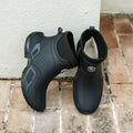 Winter Warm Men's Waterproof Shoes, Women's Short Rain Boots, Fleece-Lined Couple's Rain Boots