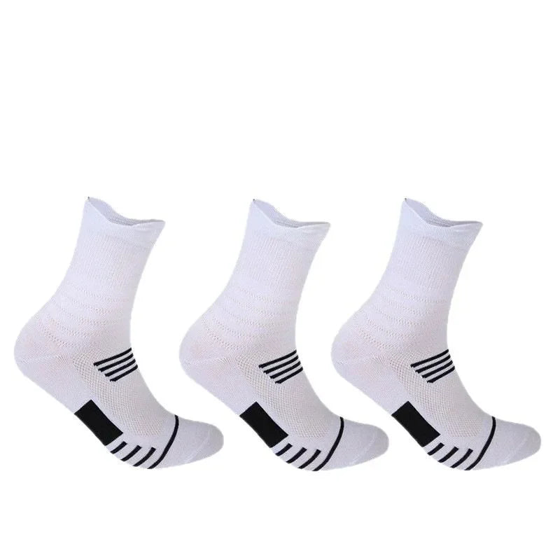 3 pairs Men's Classic Crew Socks Unisex Sports | SAMAG
