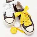 2CM Fat Shoe Laces for Campus Sneakers Thick Wide Shoelaces Replacement Laces Solid Color Flat Shoelace Sturdy Not Easy to Break
