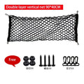 Car Trunk Storage Net Bag Cargo Luggage Nylon Elastic Mesh Hanging Nets Pocket Stowing Tidying Interior Accessories