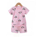 Baby Girl Summer Outfit Set Short Sleeve T-shirt | SAMAG