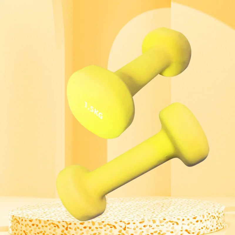 Weight Lifting Neoprene Coated 1kg Female Hand Dumbbell | SAMAG