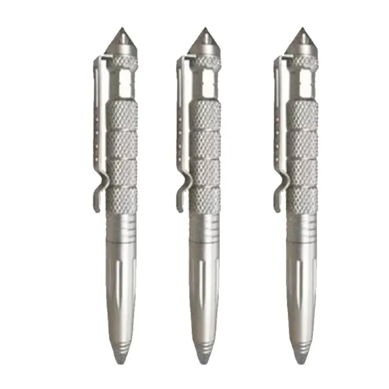1-5PCS Multi Functional Tactical Pen High Quality Steel Anti Skid Portable Self Defense Pen Aluminum Glass Breaker Survival Tool
