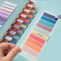 200-14400Sheets Transparent Index Creative Memo Pads Sticky Note Book Tabs Office School Stationery Self-Adhesive Stickers