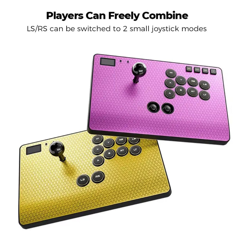 Haute42 C-AS Magnetic Aluminum Alloy Arcade Fight Stick Hitbox Controller For PC/PS4/PS5 Joystick Arcade Hitbox FightStick