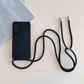 Crossbody Lanyard Cord Case For Iphone 13 14 12 11 Pro Max Mini 6 7 8 Plus Xr X Se 2022 Silicone Cover On Iphone14 14pro 13pro