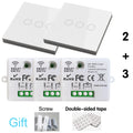 Mini WIFI Smart Light Switch Tuya Smart Life APP Wall Panels Touch Switch 433Mhz DIY Relay Module Timer Voice Google Home Alexa