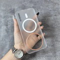 Fashion Translucent Frosted PC Magnetic Charging Phone Cover For Honor Magic8 8Pro 8Lite X70 X9D 5G Shockproof Protect Slim Case