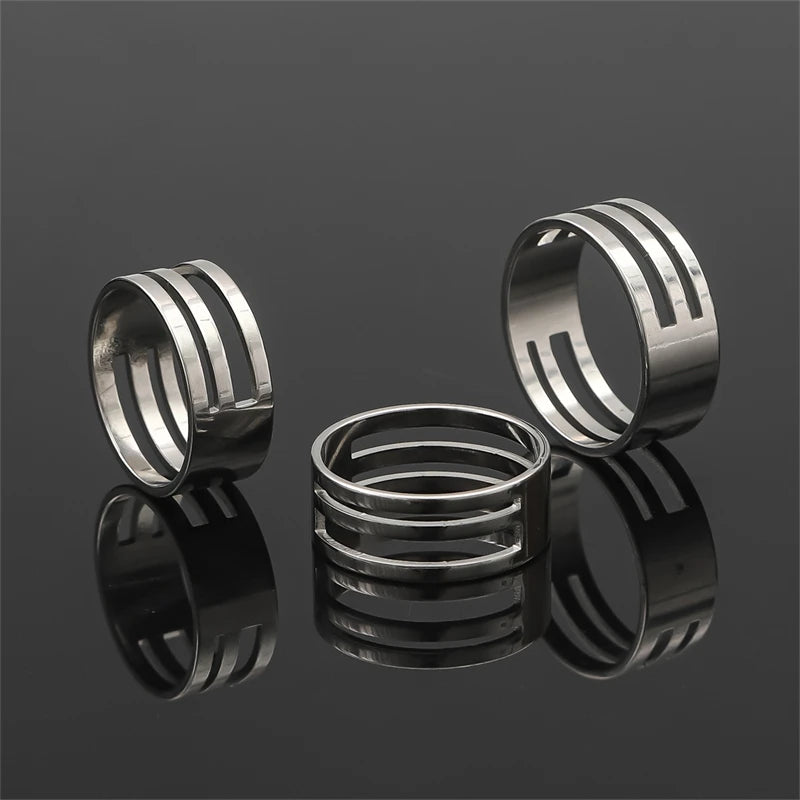 17/18/19mm Stainless Steel Easy Open Jump Ring Closing Finger Ring Opener for DIY Pliers Opening Helper Jewelry Making Tools