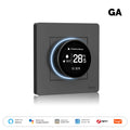 MOES Tuya ZigBee Smart Knob Thermostat Star Ring Series Temperature Controller Water Boiler Electric Heating With Alexa Google