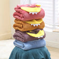 Comfortable Cartoon Baby Bath Towel Quick-Drying with Hat Cartoon Cloak Towel Absorbent Coral Velvet Hooded Bathrobe Children