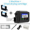 Iottim 12.7mm Mini Portable Inkjet Printer Small Business Date Label Printer QR code Logo Batch Number