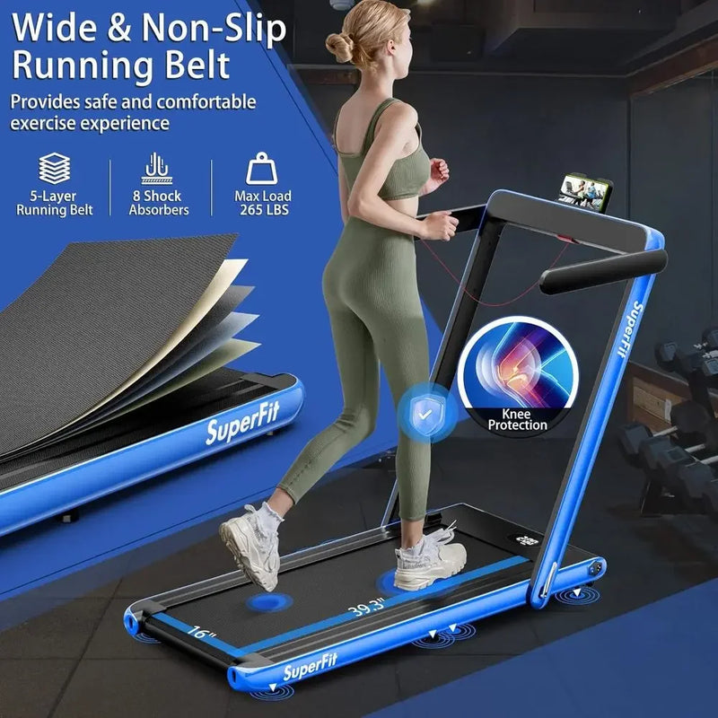 Dual - Function Desk Treadmill, 2.5HP Motor, Bluetooth - View 3 | SAMAG