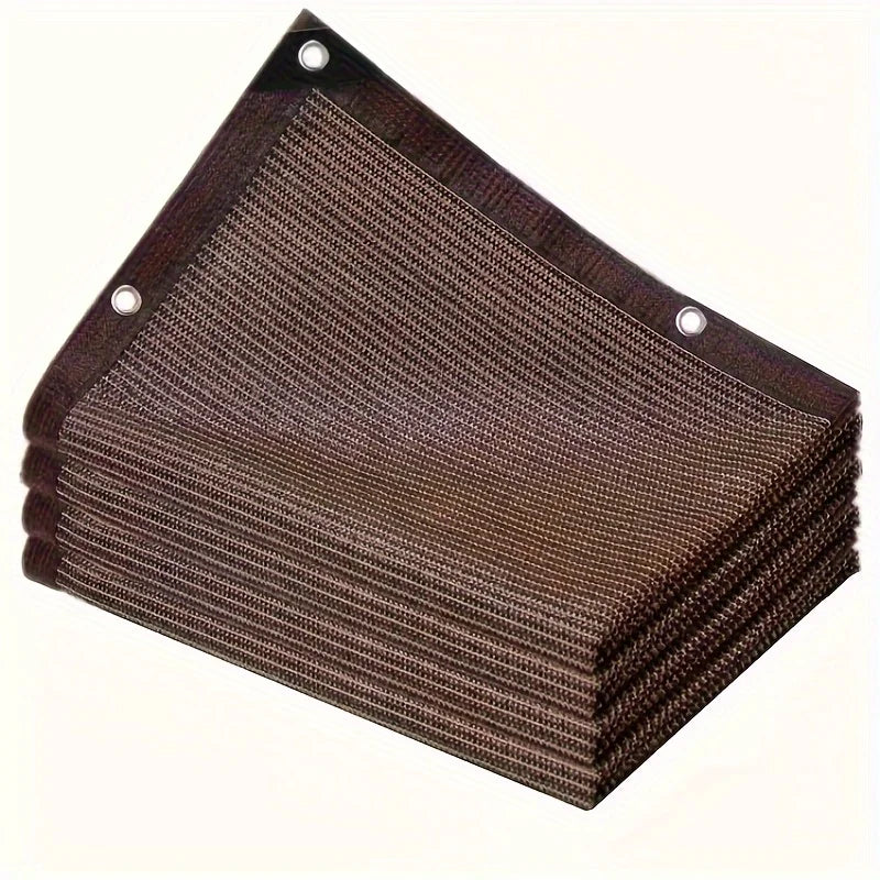Durable Brown Protection Canopy - Outdoor Sun Shade Net | SAMAG