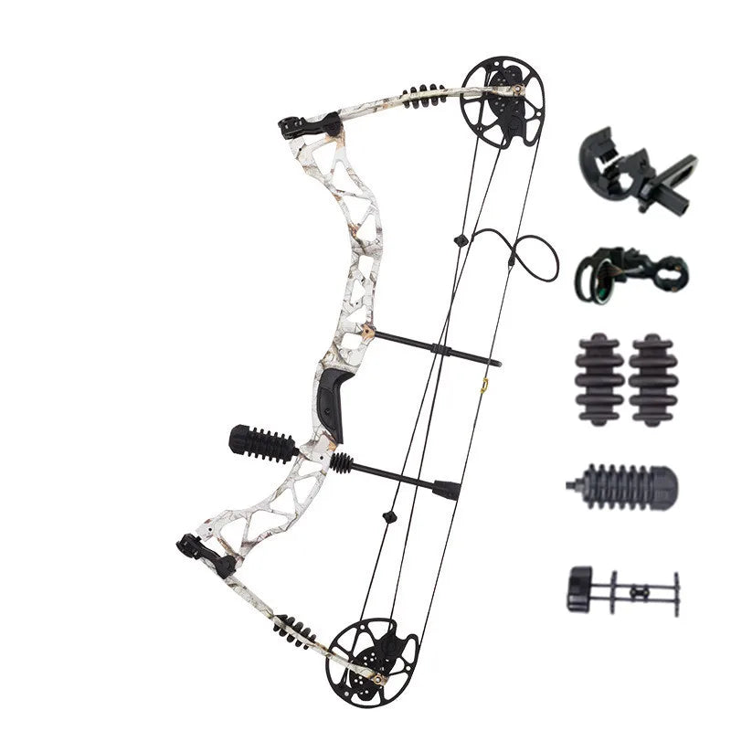 3 Color Compound Bow Kit Right Hand 30-70lbs 329fps | SAMAG