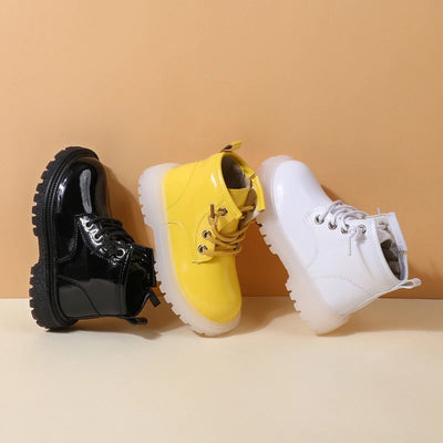 Spring Baby Boots For Girls Leather Waterproof Boys | SAMAG