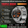 New 1400mAh Battery Sports Smart Watch 1.7” SOS+Flashlight Exercise Record Bluetooth Call Waterproof Health Watch For Android iO