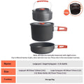 Portable Aluminum Camping Cookware Kit Lightweight - View 7 | SAMAG