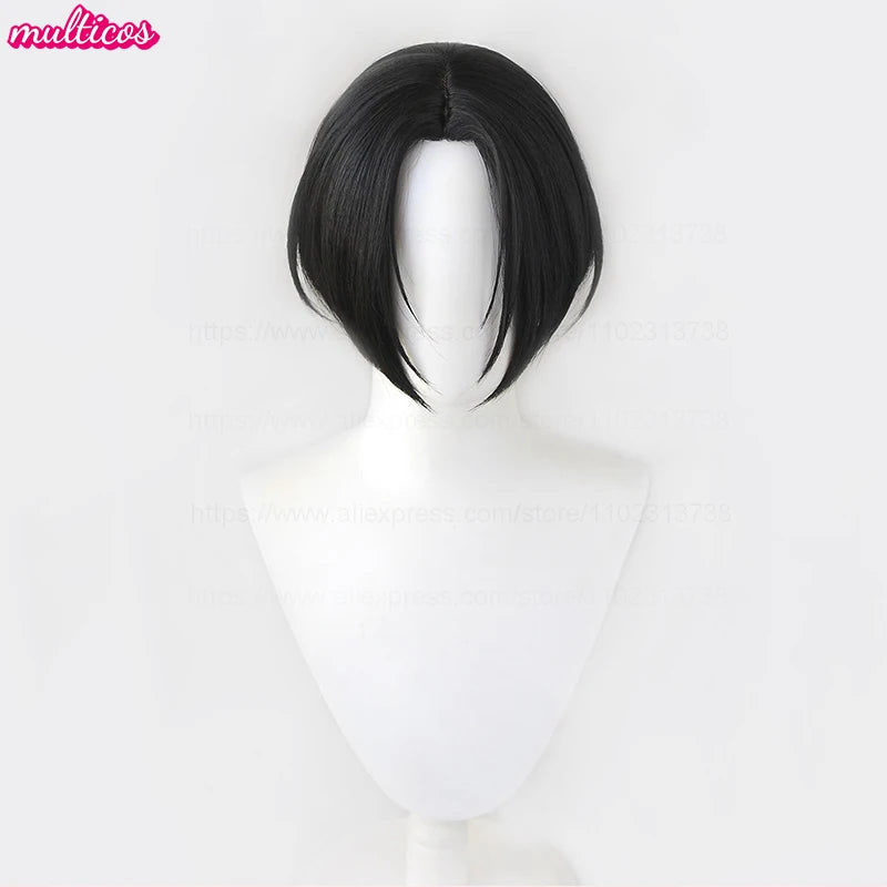 High Quality Oosaki Nana Cosplay Wig Nana Osaki Wig Short Black Scalp Heat Resistant Synthetic Hair Halloween Anime Wigs +WigCap