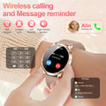 LIGE 2025 New Smart Watch For Women AMOLED HD Screen Watches IP68 Waterproof Heart Rate Monitor Ladies Utra-thin Smartwatch