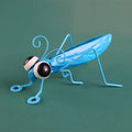 Garden Cute Metal Grasshopper Statue Decoration Outdoor Tree Wall Art Garden Grasshopper Statue Decoration Courtyard Backyard