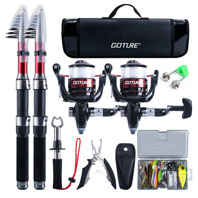 Goture Double Fishing Rod Reel Combo Kit 1.8M 2.1M 2.4M | SAMAG