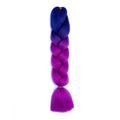 24 Inches DIY Jumbo Braiding Hair Synthetic Hair Extensions Afro Ombre Crochet Braid Hair Wholesale For Women