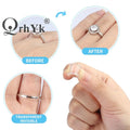 8 Sizes Silicone Invisible Clear Ring Size Adjuster Tighten Reducer Jewelry Tool