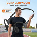 2026 New Bluetooth 5.3 Bone Conduction Headphones Open-Ear Wireless Earphones, 20H Long Battery ENC Mic, Lightweight Sweatproof for Running
