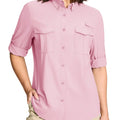 TACVASEN Women's UPF50+ Quick Dry Hiking Fishing Blouse - View 15 | SAMAG