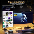 NIPOGI Mini PC AMD Ryzen 3 3250U Desktop Mini Computers 8GB RAM 256GB M.2 SSD WiFi 5, BT 4.2,DUAL 4K Display Windows 11 Pro