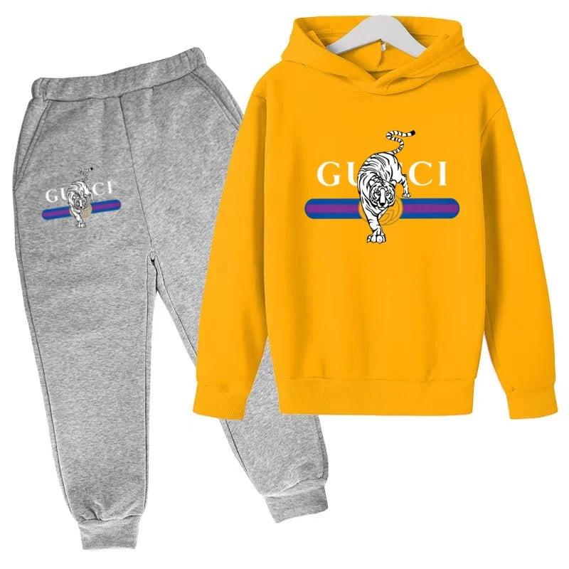 Children New Tiger Print Hoodie Clothes Autumn Winter | SAMAG