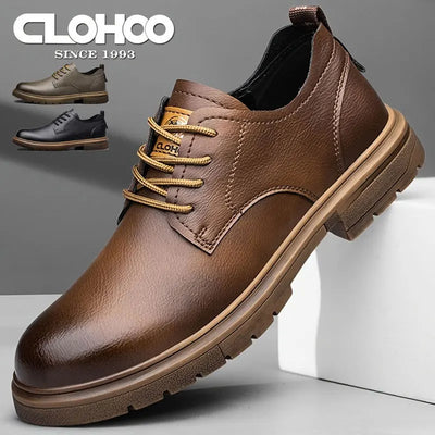 CLOHOO handmade men's shoes business casual leather | SAMAG