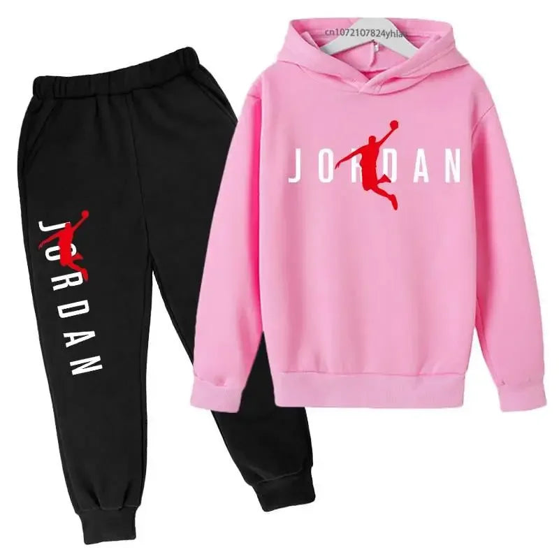 Kid Casual Pullover basketball Two Piece Suit Children | SAMAG