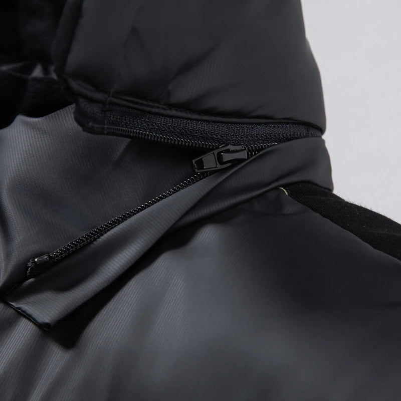 Men Lightweight Cotton Parkas Men Hooded Youth Casual Versatile Short Jacket Men Autumn and Winter Snow Clothing Thermal Jacket