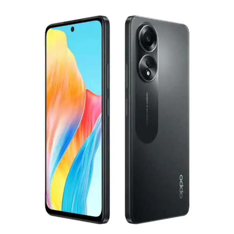New OPPO A58 5G 6.72" Big Screen Cellphone 5000mAh Battery 33W Charger 50MP AI Camera Global Version Dual-SIM Smartphone 8+256GB