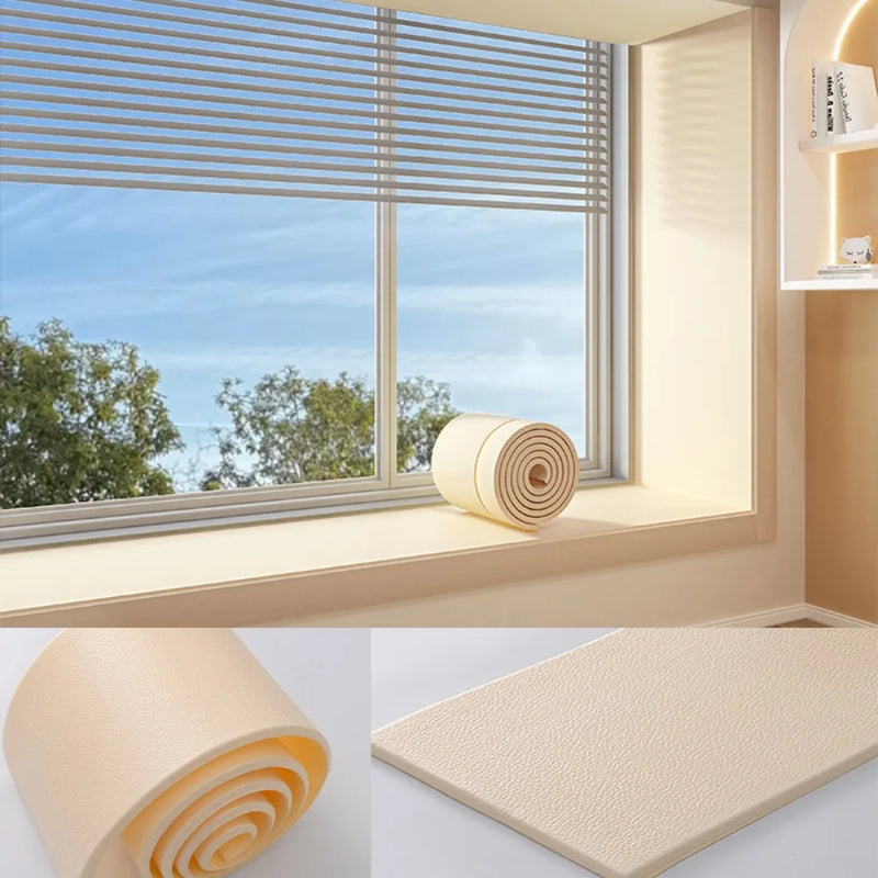 New Durable 20x200cm Anti Collision Strip Self-Adhesive Soft Foam Wall Protection Soft Wrapped Sponge Thickened Corner Protector
