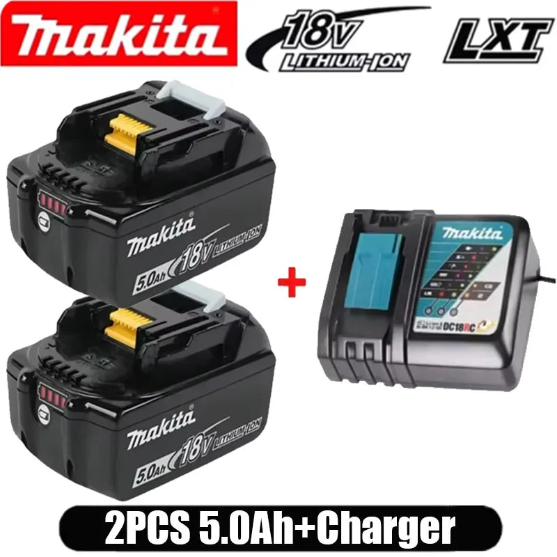 Original Makita 18V Battery 6AH Is Used for Replacing Lithium Batteries in Makita BL1840BL1830b BL1850b BL1850BL1860BL1815.