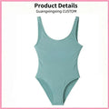 Women's new bikini swimsuit printed photo one-piece | SAMAG