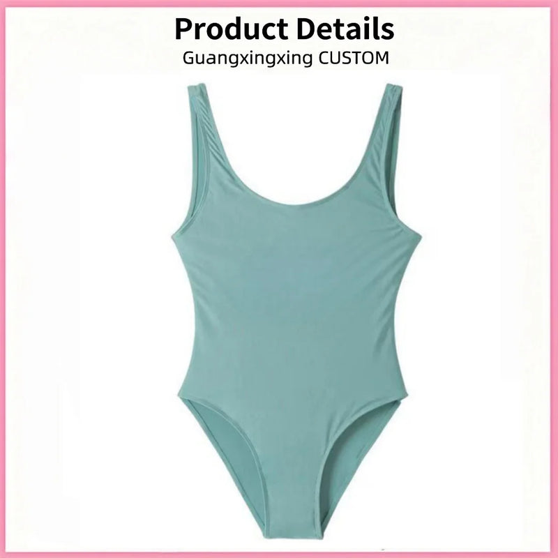 Women's new bikini swimsuit printed photo one-piece | SAMAG