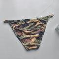 Men Underwear Sexy Men Camouflage Briefs Cuecas Calzoncillos Hombre Slip Mens Silky Bikini Briefs Underpants U Pouch Lingerie