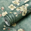 3D Fine Retro American Country Garden Wallpaper Non Self-adhesive Bedroom Living Room Background Wall Stickers 9.5m