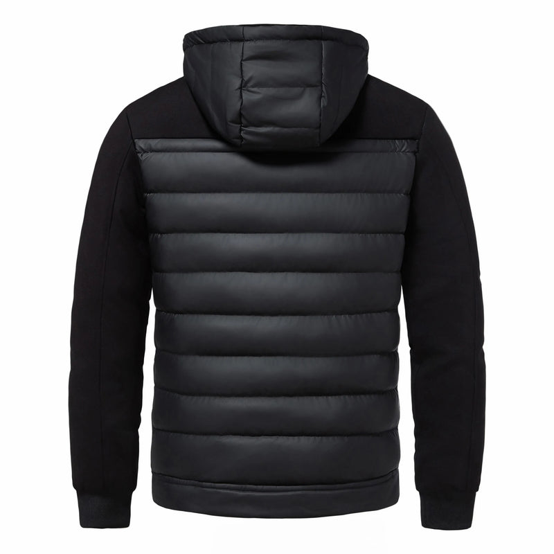 Men Lightweight Cotton Parkas Men Hooded Youth Casual Versatile Short Jacket Men Autumn and Winter Snow Clothing Thermal Jacket