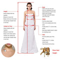 Elegant A - Line Sheer Crystal Bead Women's Wedding Dress - View 4 | SAMAG