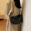 2026 Vintage Soft Leather Dumpling Bag For Women All-Match Multiway Shoulder Crossbody Hobo Purse Adjustable Strap Daily Commute Handbag