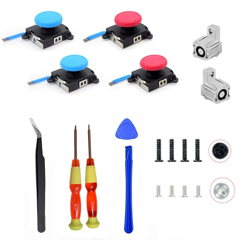 Joycon Joystick Replacement for Switch /Switch Lite /Switch OLED Left Right Controller Repair Parts 3D Analog Thumb Stick