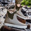 Versatile Casual Middle Tube Waterproof Shoes Men Fashion Hiking Shoes Anti-slip Wear-resistant Outdoors Rain Boots Fishing Boot